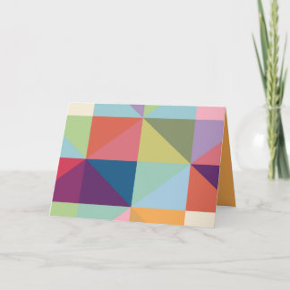 Cartão De Festividades Kaleidoscope