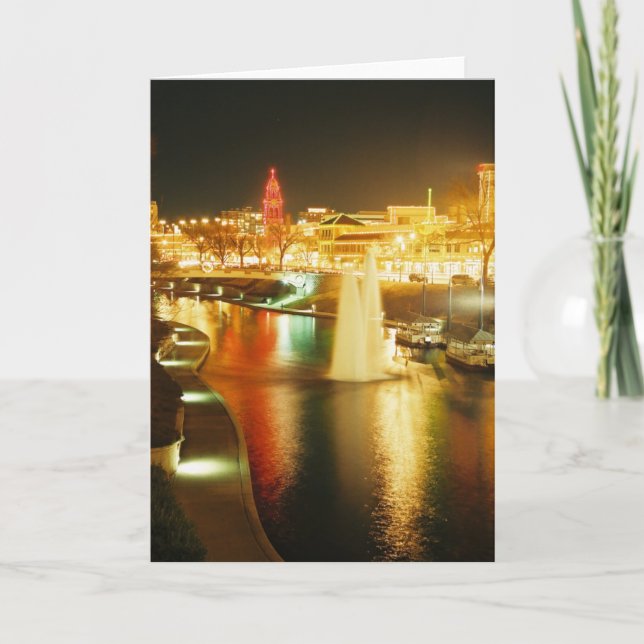 Cartão De Festividades Kansas City Country Club Plaza (Frente)