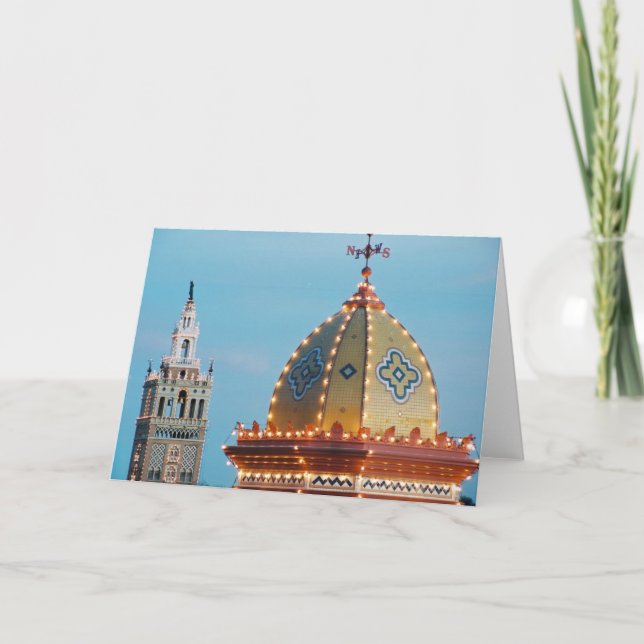 Cartão De Festividades Kansas City Country Club Plaza Lights (Frente)