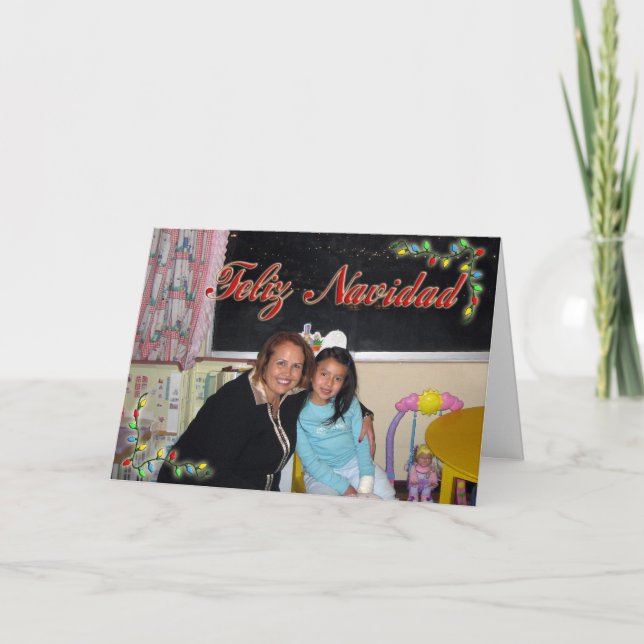 Cartão De Festividades Karen La Paz (Frente)