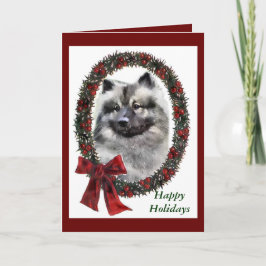 Cartão De Festividades Keeshond Christmas Gifts