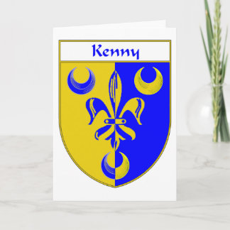 Cartão De Festividades Kenny Casaco de Armas/Proteção Familiar