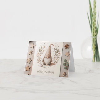 Cartão De Festividades Kerstkaart kabouter