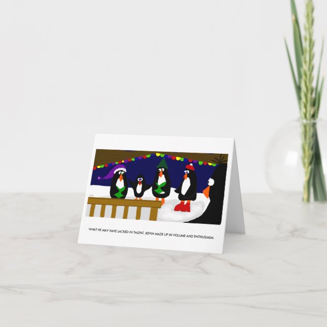 Cartão De Festividades Kevin (Frente)