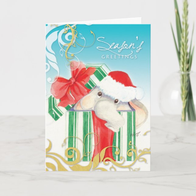 Cartão De Festividades Kiboko Jingle (Frente)