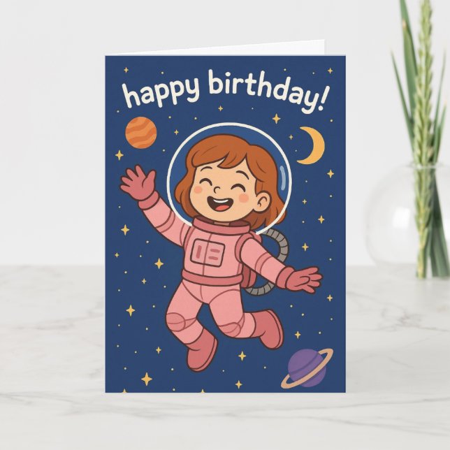 Cartão De Festividades Kid's birthday card (Frente)