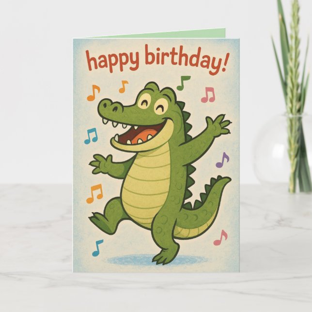 Cartão De Festividades Kid's birthday card (Frente)