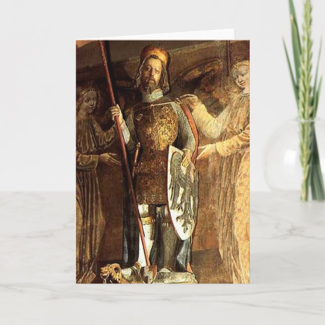 Cartão De Festividades King Wenceslas Card (Frente)