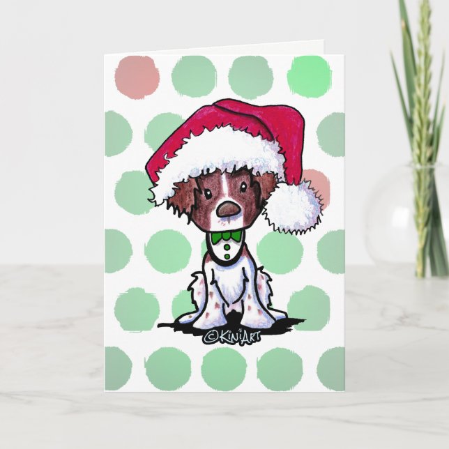 Cartão De Festividades KiniArt Brittany Santa Card (Frente)