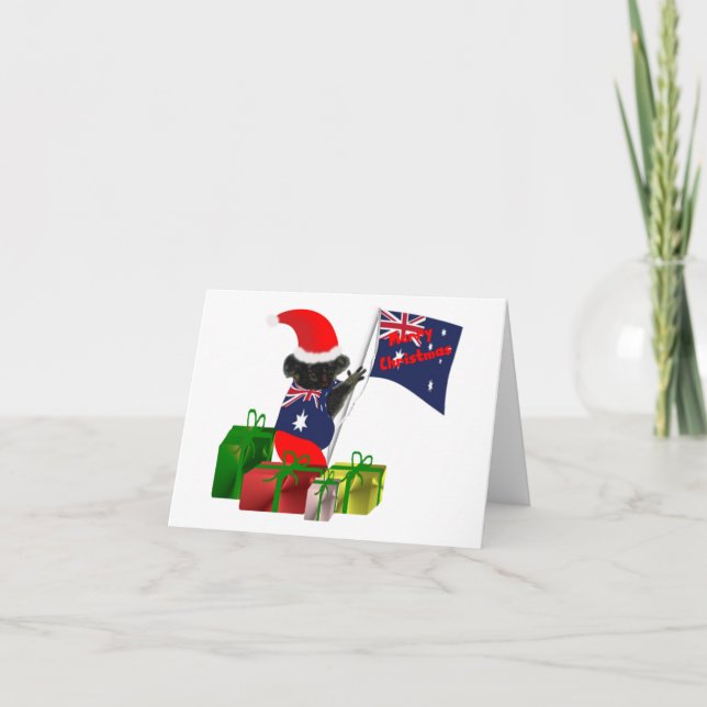 Cartão De Festividades Koalaclaws (Frente)