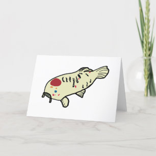 Cartão De Festividades Koi Carp