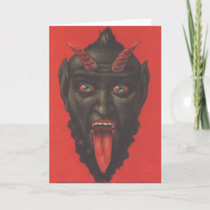 Cartão De Festividades Krampus