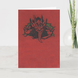 Cartão De Festividades Krampus
