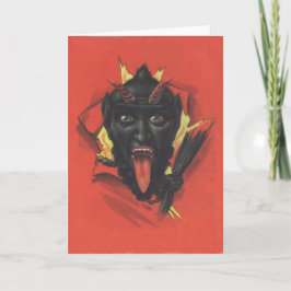 Cartão De Festividades Krampus