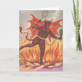 Cartão De Festividades Krampus