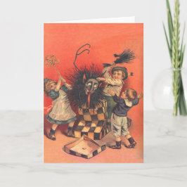Cartão De Festividades Krampus Jack-In-A-Box