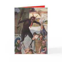 Krampus Punishing Kidnapping Children Winter