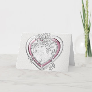Cartão De Festividades KRW Valentine Heart