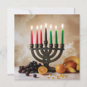 CARTÃO DE FESTIVIDADES KWANZAA