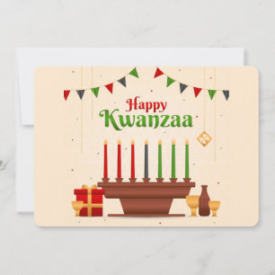 Cartão De Festividades Kwanzaa
