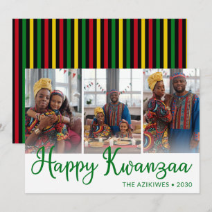 Cartão De Festividades Kwanzaa 3 Foto