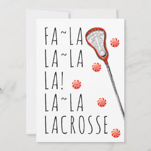 Cartão De Festividades lacrosse