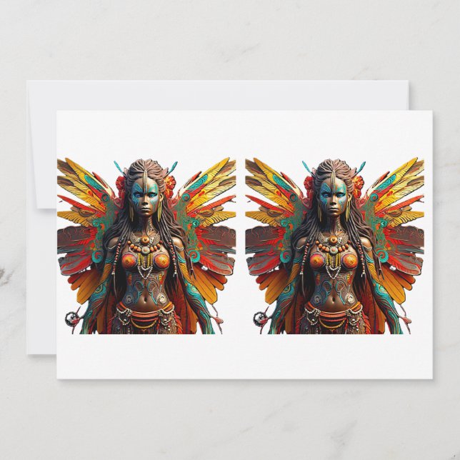 Cartão De Festividades Langa Vuma Fairy Tank Top (Frente)