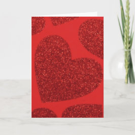 Cartão De Festividades Large Red Heart Valentine Card