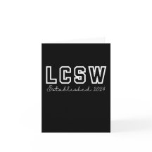 LCSW 2024 Novo Trabalhador Social Licenciado