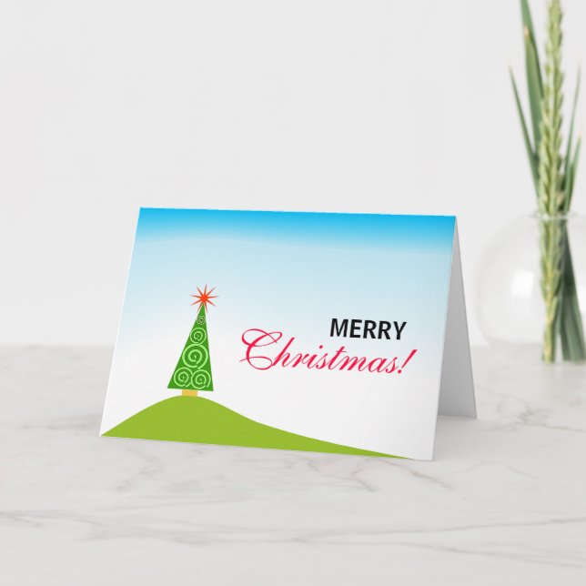 Cartão De Festividades Le Sapin (Frente)