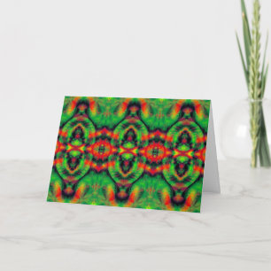 Cartão De Festividades Legal arte digital personalizável Abstrato moderno