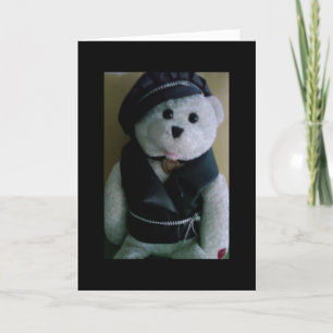 CARTÃO DE FESTIVIDADES "LEGAL BURKER BEAR" ADORA O NAMORADOS