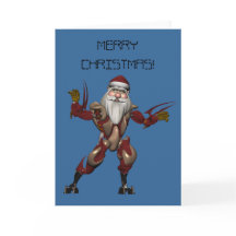 Legal Robo Tech Mech Santa Claus
