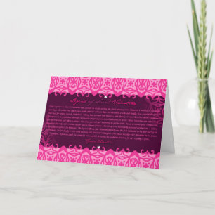 CARTÃO DE FESTIVIDADES LEGENDA DE NAMORADOS RUA