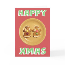Lesbian "Happy Xmas" Card (blank)