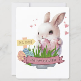 CARTÃO DE FESTIVIDADES LESTE BUNNY