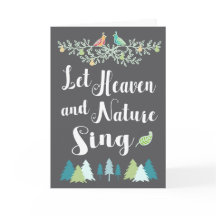 Let Heaven and Nature Sing Christian Christmas