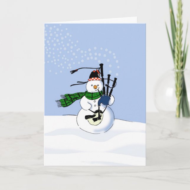 Cartão De Festividades Let it Blow, Let it Blow, Let it Blow!! (Frente)