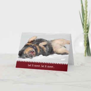 Cartão De Festividades Let It Snow, Let It Snow... Christmas Cards