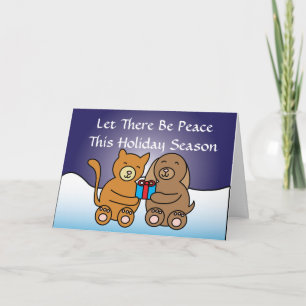 Cartão De Festividades Let There Be Peace Card