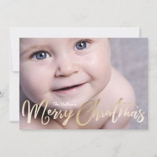 Cartão De Festividades Letras Feliz Natal Folha de Natal Foto