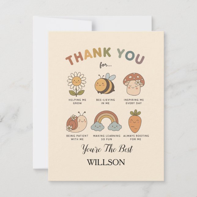 Cartão De Festividades  life with this Printable Teacher Appreciation  (Frente)