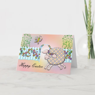 Cartão De Festividades Lilly Lamb's Happy Easter