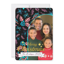 Linda Foto da Família Feliz Natal