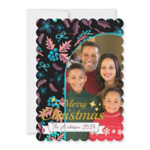 Linda Foto da Família Feliz Natal