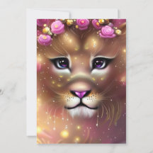 Linda Leão de Rapariga Fantasia