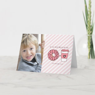 Cartão De Festividades Lindinhos Personalizados Nós Amamos Você Donuts &