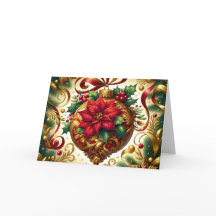 Lindo enfeite de Natal vintage para árvore de Nata