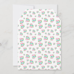 Cartão De Festividades Lindo Rosebud Pastel