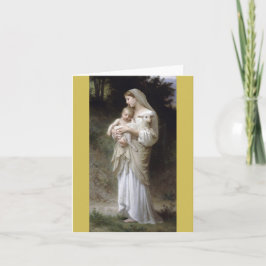 Cartão De Festividades L'Innocence 1893 William - Adolphe Bouguereau